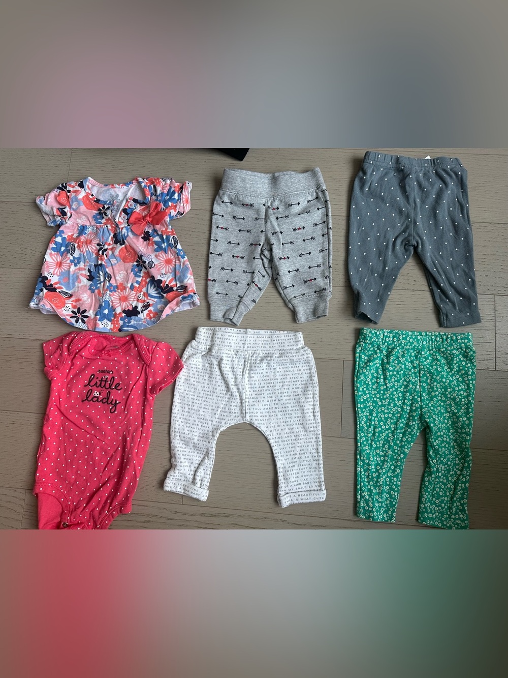 Mix and match 6 piece